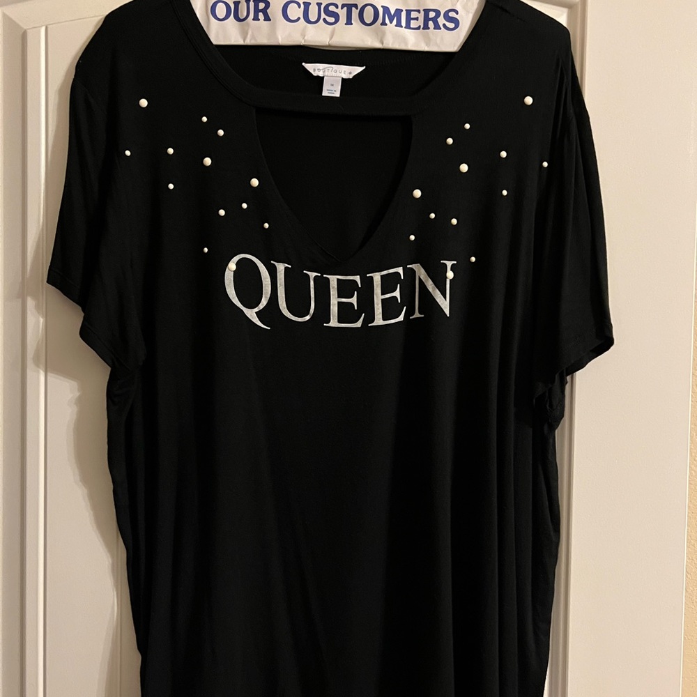 Black shirt